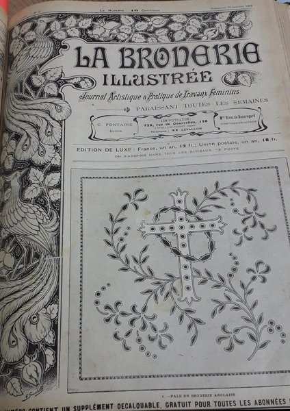 La Broderie Illustrée - Journal artistique et pratique de travaux …