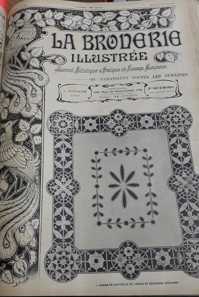 La Broderie Illustrée - Journal artistique et pratique de travaux …