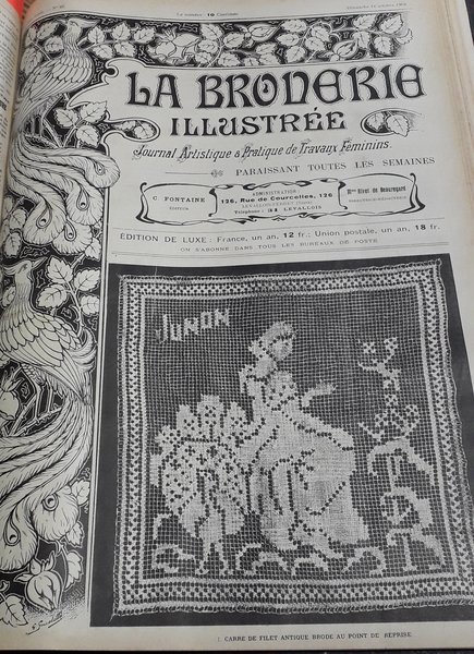 La Broderie Illustrée - Journal artistique et pratique de travaux …