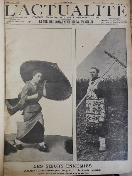 L'Actualité française, étrangère, artistique & littéraire illustrée - Revue hebdomadaire …