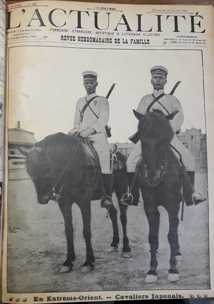 L'Actualité française, étrangère, artistique & littéraire illustrée - Revue hebdomadaire … | Immagine principale