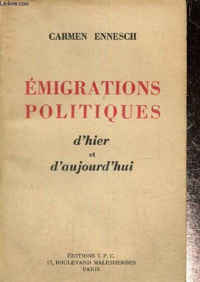 Emigrations politiques d'hier et d'aujourd'hui | Immagine principale
