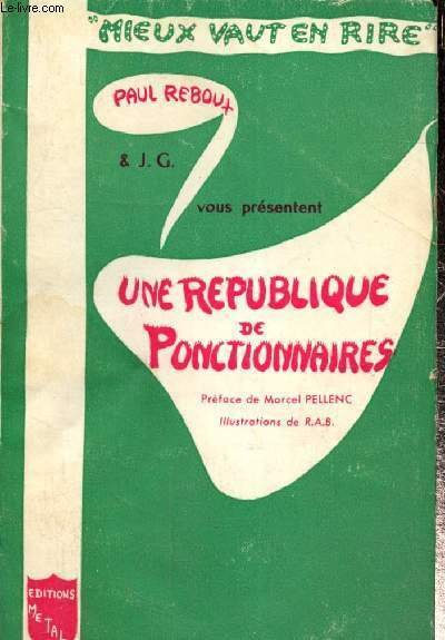 Une République de Ponctionnaires (Collection "Mieux vaut en rire") | Immagine principale
