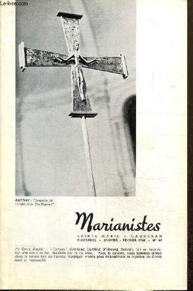 Marianistes, écho des oeuvres et des missions de la société …