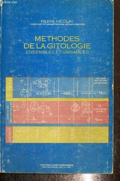 Méthodes de la gitologie - Ensembles et variances