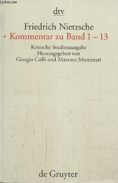 Kommentar zu Band 1-13