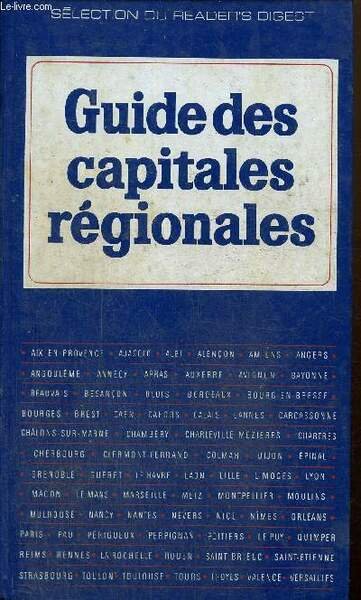 Guide des capitales régionales