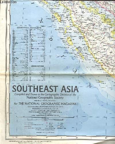 Carte : Southeast Asia