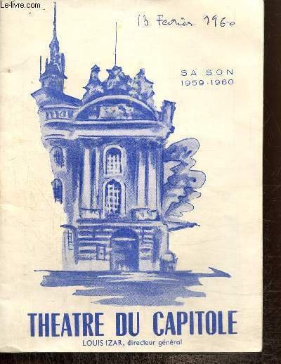 Programme : Théâtre du Capitole, saison 1959-1960