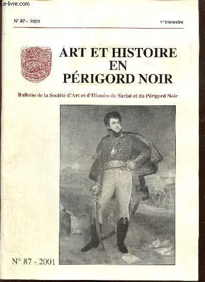 Art et Histoire en Périgord Noir, n°87 (4e trimestre 2001) …