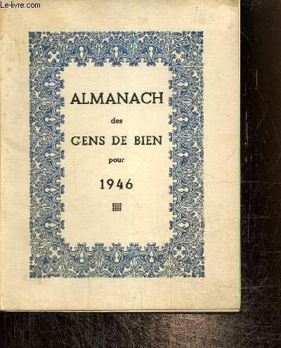 Almanach des gens de bien