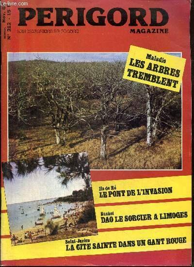Périgord Magazine, n°212 (novembre 1983) : Île de Ré, la …