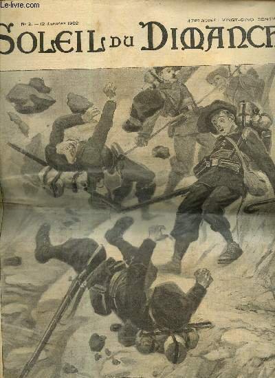 Soleil du Dimanche, n°2 (12 janvier 1902) : L'avalanche / …