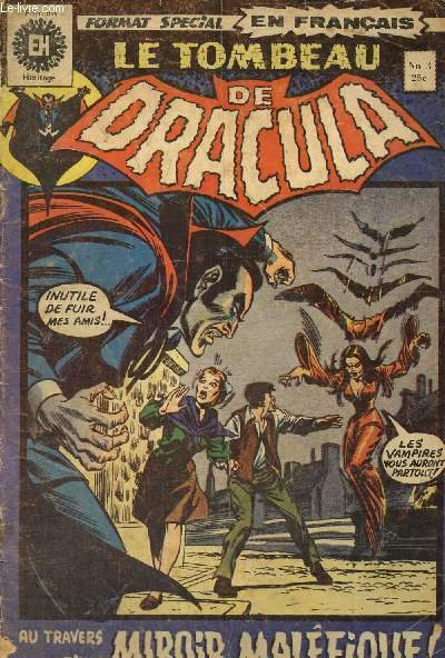 Le Tombeau de Dracula, n°3 : Au travers d'un miroir maléfique