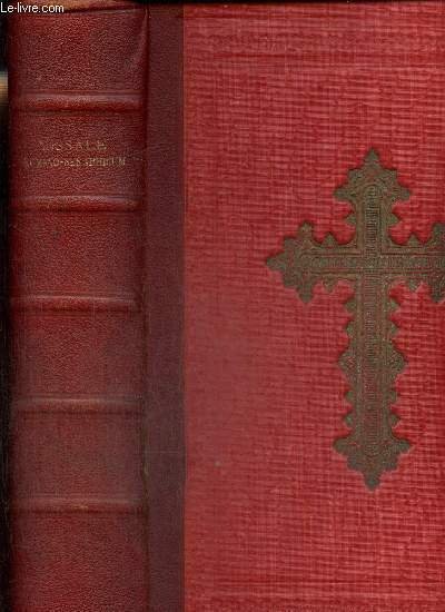 Missale Romanum ex decreto sacrosancti concilii tridentini restitutum pro tribus ordinibus Sancti P. N. Francisci aliisque breviario romano-seraphico utentibus a Pio PP. VI approbatum auctoritate Pii P.P. X reformatum (.)