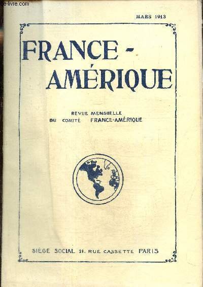 France-Amérique, n°39 (mars 1913) : La ville de Montevideo (Henri …