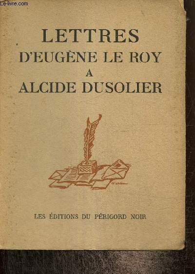 Lettres d'Eugène Le Roy à Alcide Dusolier | Immagine principale