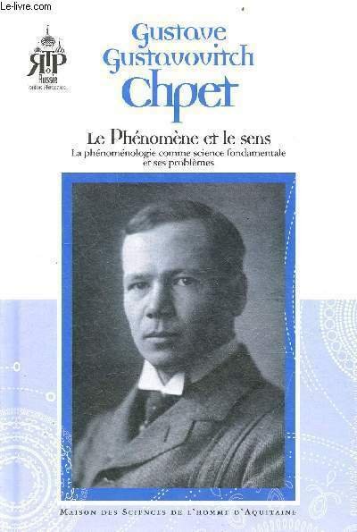 Le phénomène et le sens - La phénoménologie comme science …