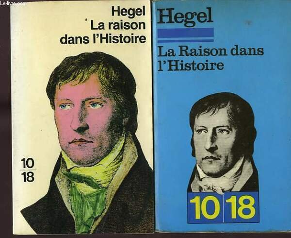 LA RAISON DANS L HISTOIRE.