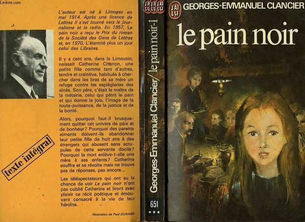 LE PAIN NOIR - TOME 1