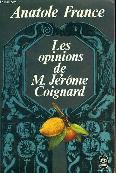 LES OPINIONS DE M. JEROME COIGNARD | Immagine principale