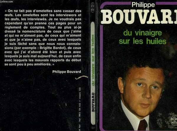 DU VINAIGRE SUR LES HUILES