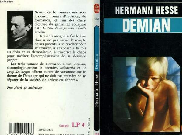 DEMAIN - HISTOIRE DE LA JEUNESSE D'EMILE SINCLAIR
