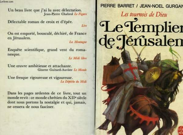 LES TOURNOIS DE DIEU - LE TEMPLIER DE JERUSALEM