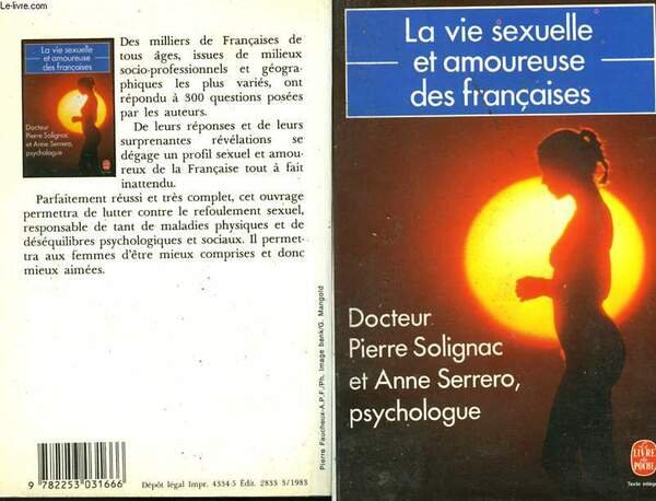 LA VIE SEXUELLE ET AMOUREUSE DES FRANCAISES