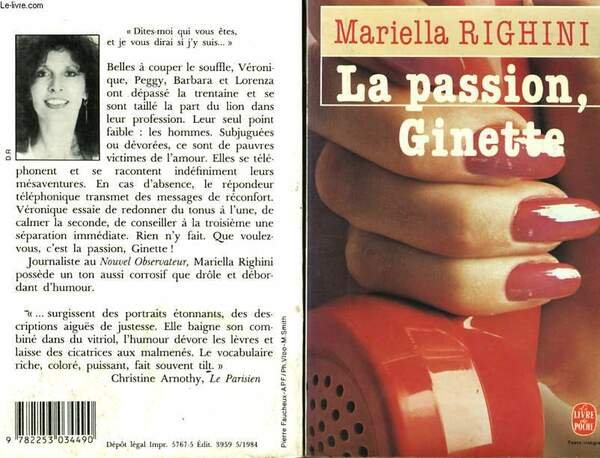 LA PASSION, GINETTE