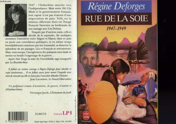 RUE DE LA SOIE - LA BICYCLETTE BLEU 1947 1949