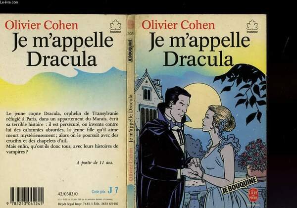 JE M'APPELLE DRACULA