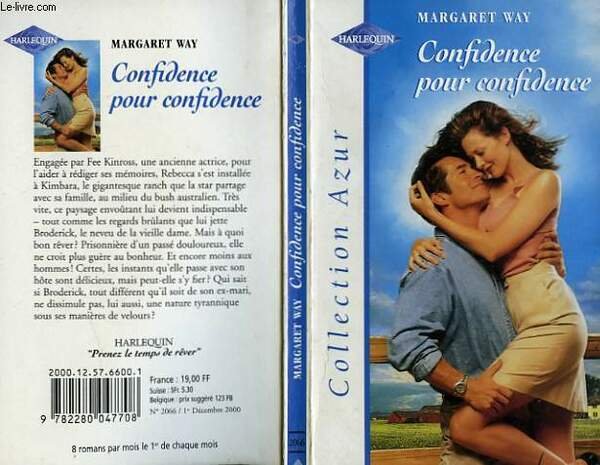CONFIDENCE POUR CONFIDENCE - A WIFE AT KIMBARA