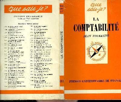 Que sais-je? N° 111La comptabilité