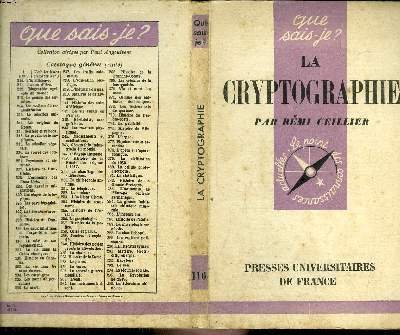 Que sais-je? N° 116 La cryptographie
