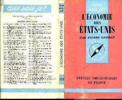 Que sais-je? N° 223 L'économie des Etats-Unis