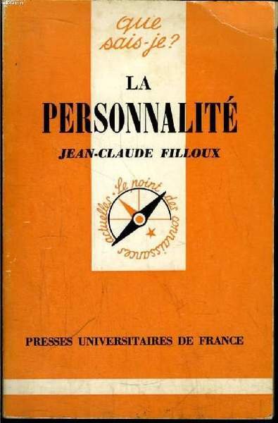 Que sais-je? N° 758 La personnalité
