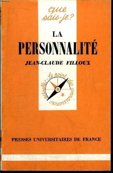 Que sais-je? N° 758 La personnalité