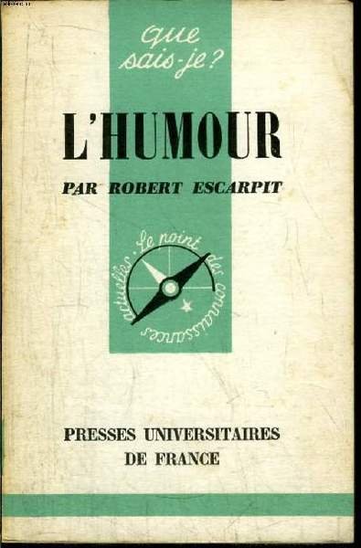 Que sais-je? N° 877 L'humour