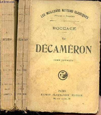 Le Décaméron. Tome premier et second