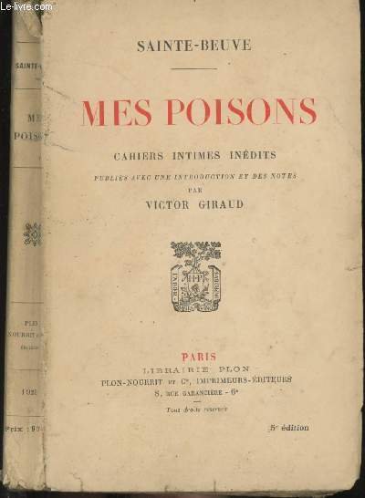 Mes poisons