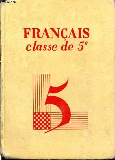 Fran�ais, classe de 5�