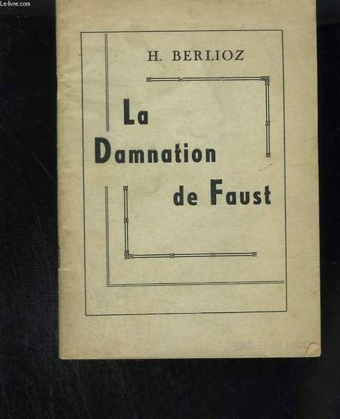 La donnation de Faust