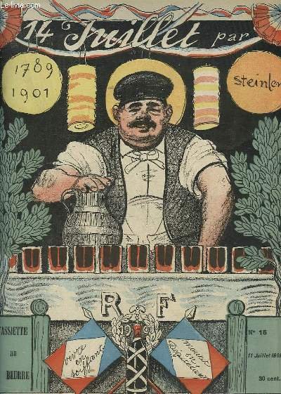 L'Assiette au Beurre N°015, 14 juillet.