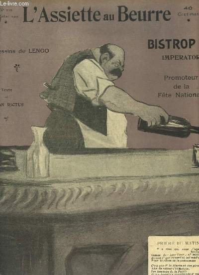 L'Assiette au Beurre N°120, Bistrop 1er Imperator.