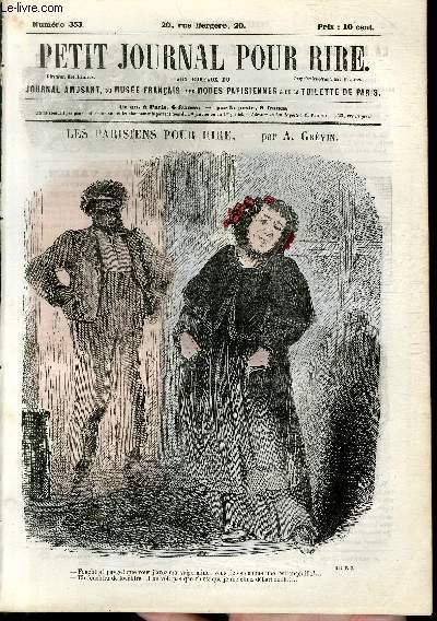 Petit journal pour rire N°353, Les Parisiens pour rire par …