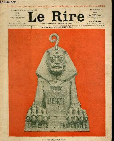 Le rire N°390 - Monuments anthumes - Waldeck-Rousseau Son énigmr … | Immagine principale