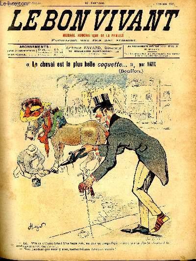 Le bon vivant n°308 - "Le cheval est la plus …