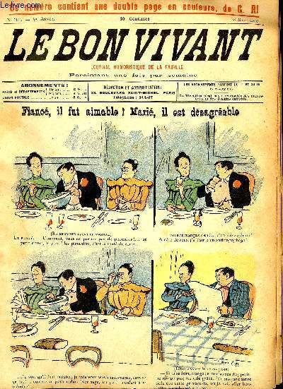 Le bon vivant n°384 Fiancé, il fut aimable ! Marié, il est désagréable