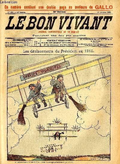 Le bon vivant n°519 - Les déplacement du président en …